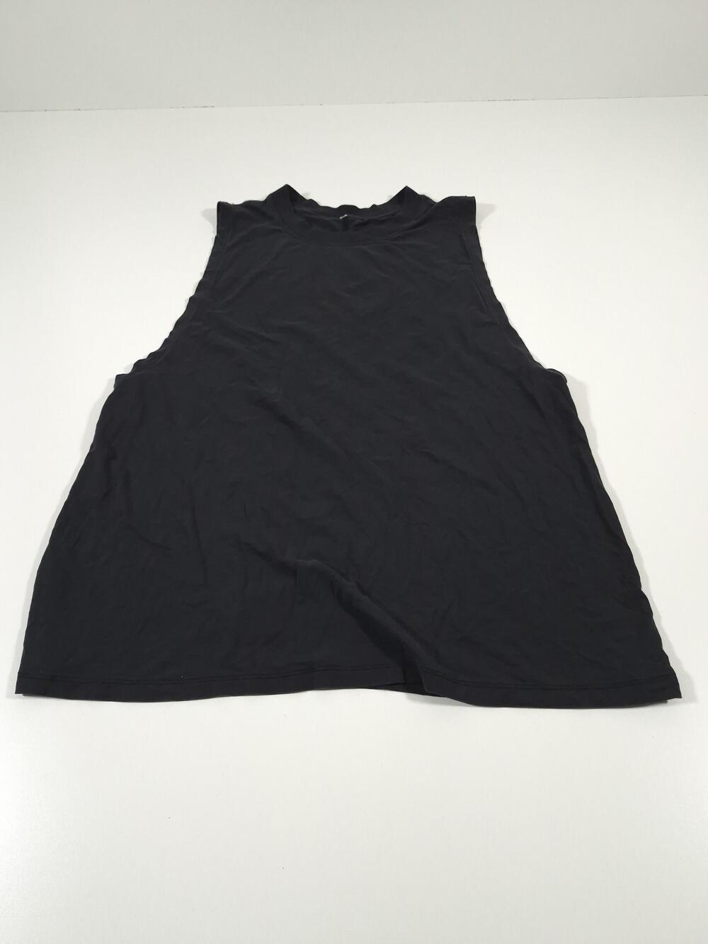 Lululemon Tank Top Womens Large Black Sleeveless Relaxed Muscle Athletic Gym